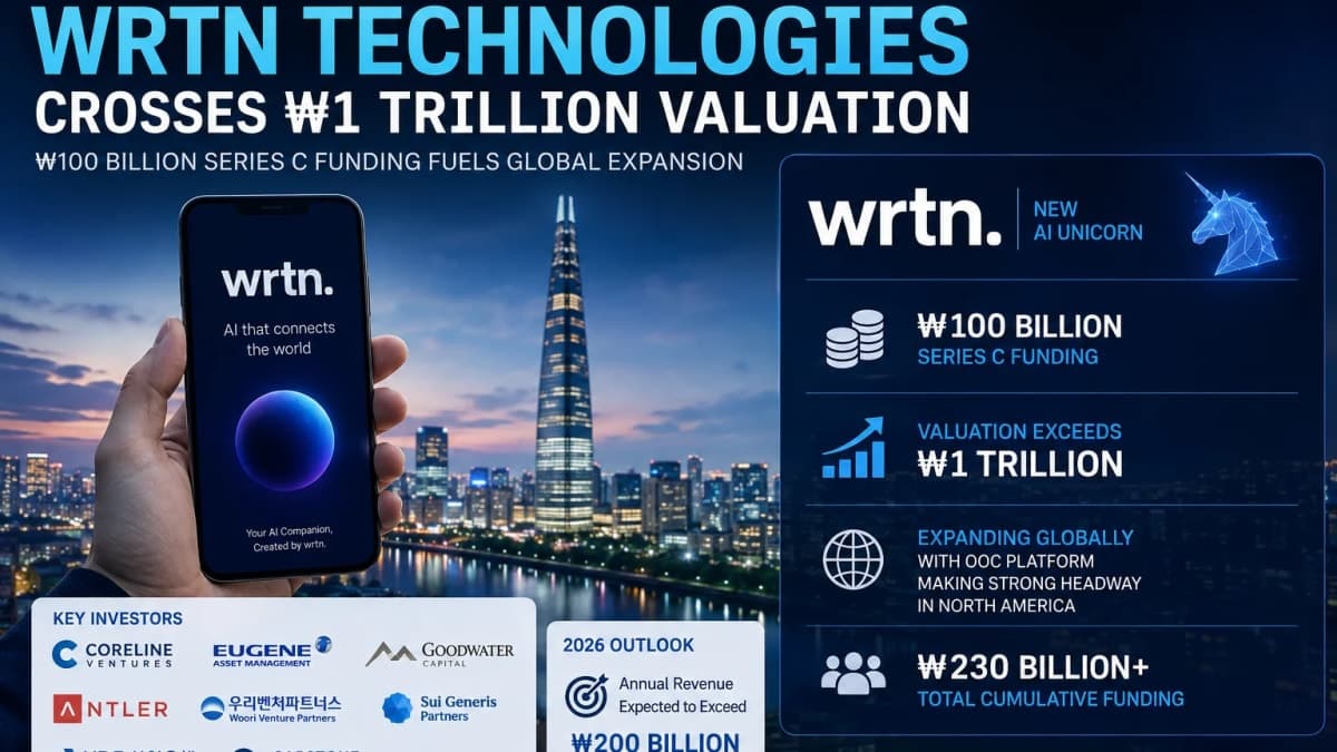 South Korea Gets a New AI Unicorn as Wrtn Technologies Crosses ₩1 Trillion Valuation