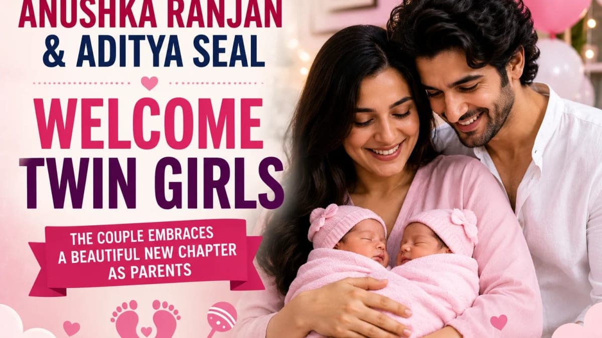 Anushka Ranjan and Aditya Seal Welcome Twin Girls, Begin New Chapter as Parents