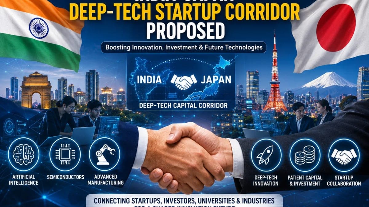 India-Japan Deep-Tech Corridor Proposed: New Gateway for Startup Funding, AI and Advanced Technology