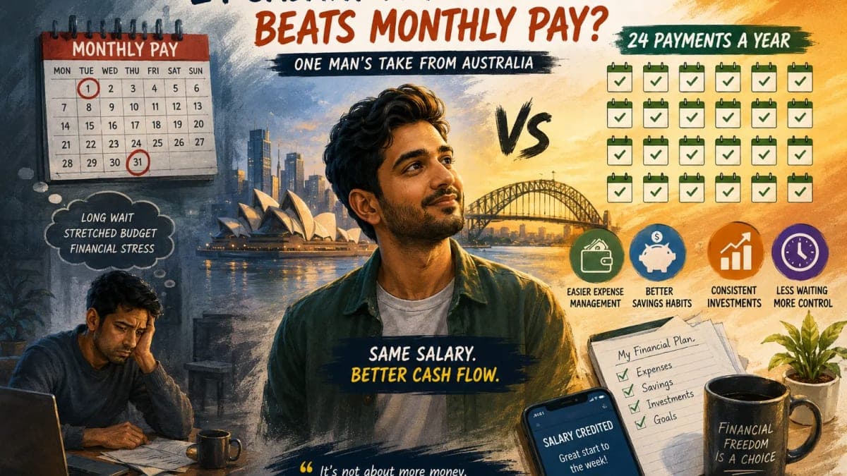 Indian Man in Australia Says Getting Salary 24 Times a Year Beats Monthly Pay, Sparks Online Debate