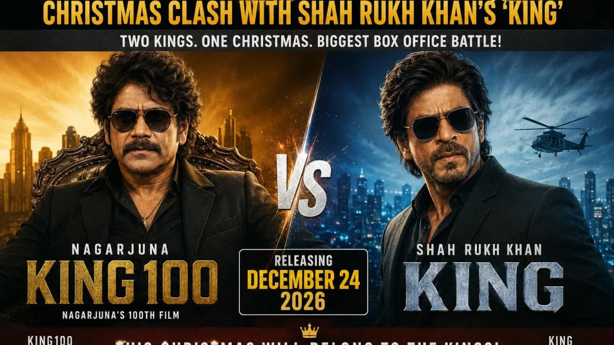 Nagarjuna’s ‘King100’ Locks Christmas 2026 Release, Setting Up Mega Clash With Shah Rukh Khan’s ‘King’
