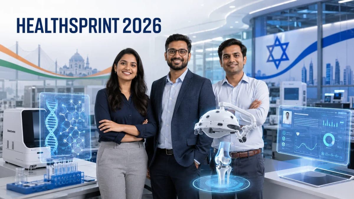HealthSprint 2026 Winners: Three Indian Medtech Startups Secure Israel Innovation Programme