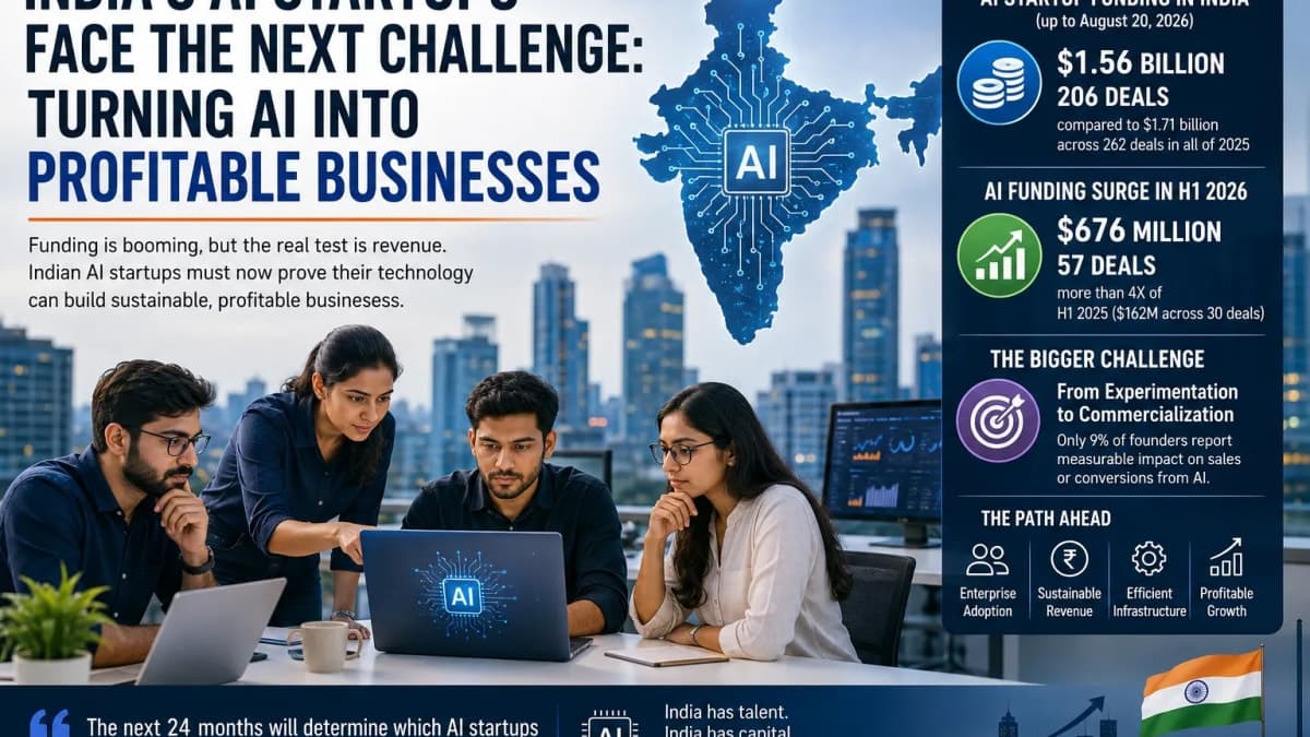 India’s AI Startups Are Raising Billions — Now Comes the Hard Part: Making Money