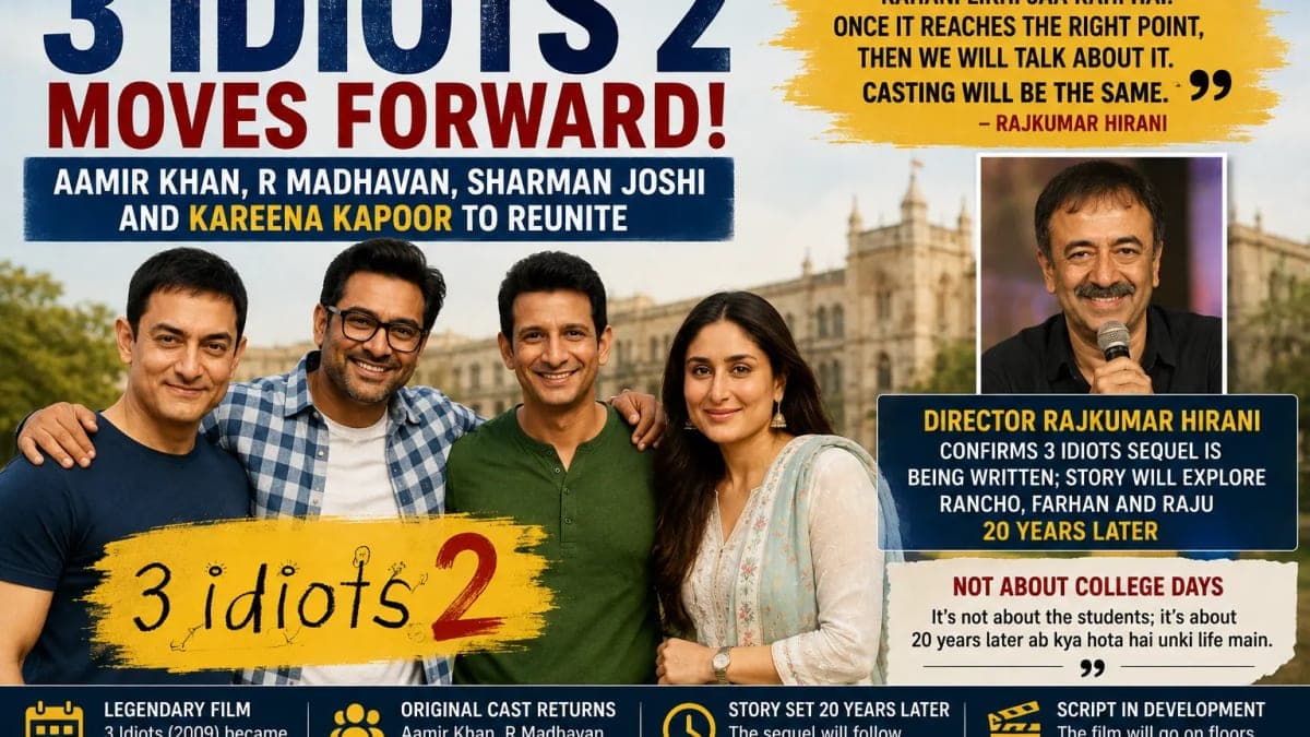 ‘3 Idiots 2’ Takes Shape With Aamir Khan, R Madhavan, Sharman Joshi and Kareena Kapoor Set to Return