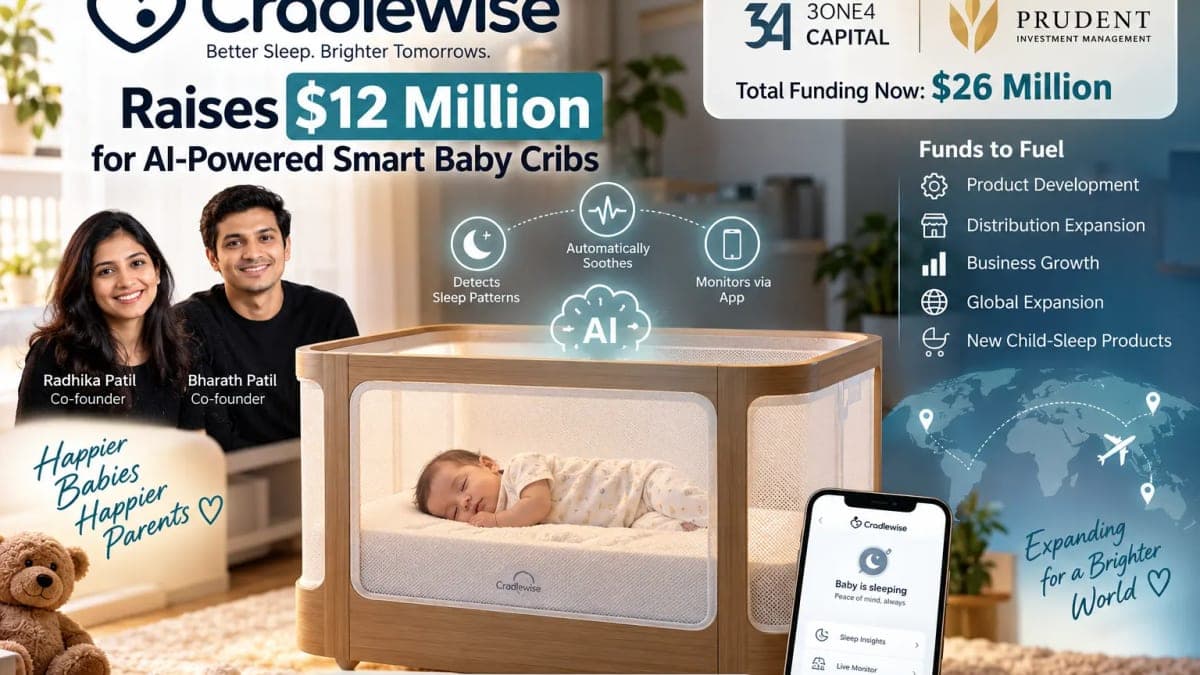 Cradlewise Raises $12 Million to Expand AI-Powered Smart Cribs and Child Sleep Technology