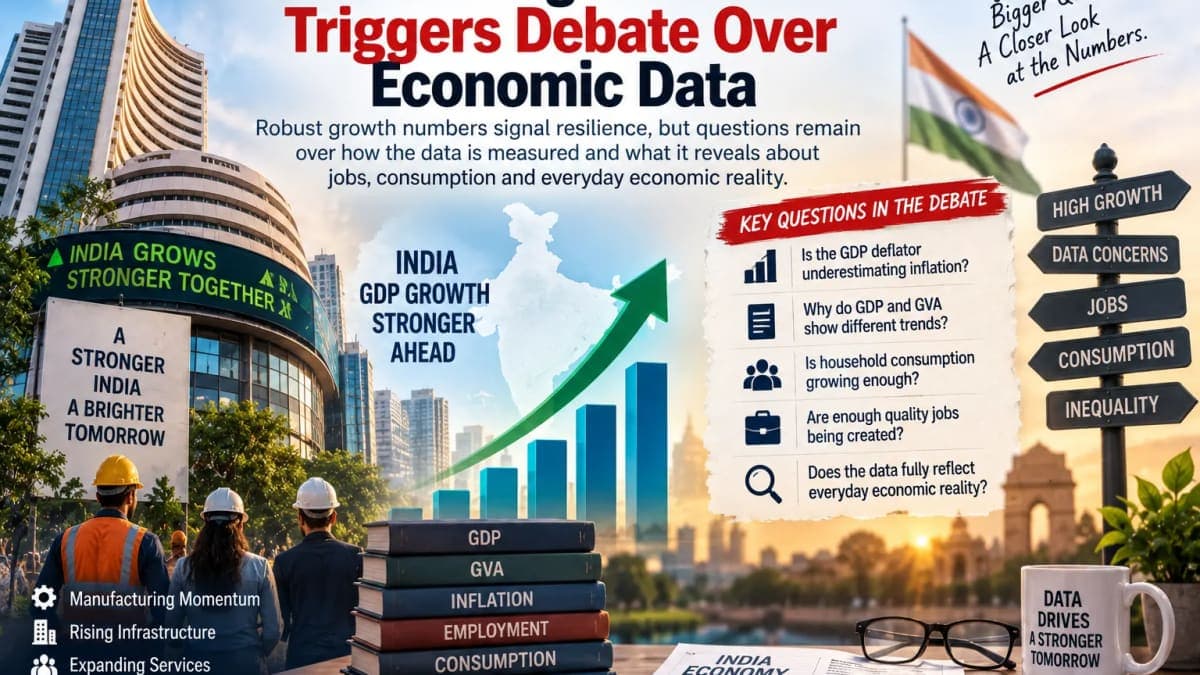 India’s GDP Is Growing Strongly. Why Are Economists Still Debating the Numbers?