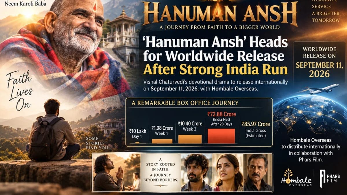 ‘Hanuman Ansh’ Sets September 11 Overseas Release After ₹72.88 Crore India Run