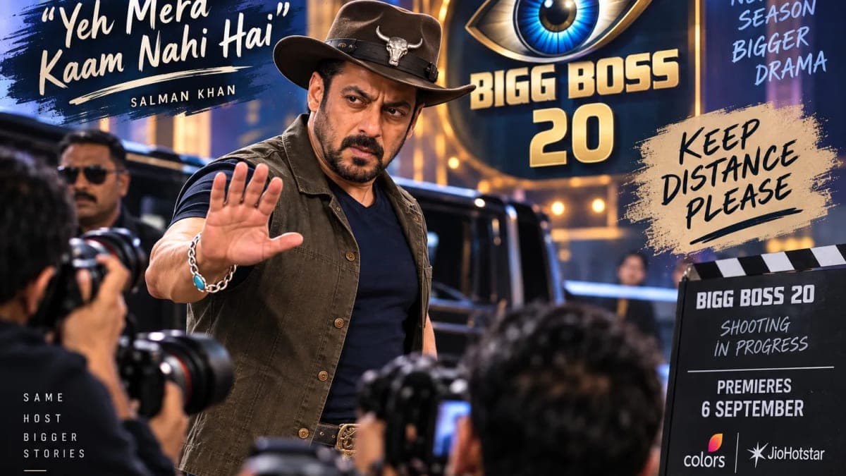 Salman Khan Pushes Back at Paparazzi on Bigg Boss 20 Set: ‘Yeh Mera Kaam Nahi Hai’