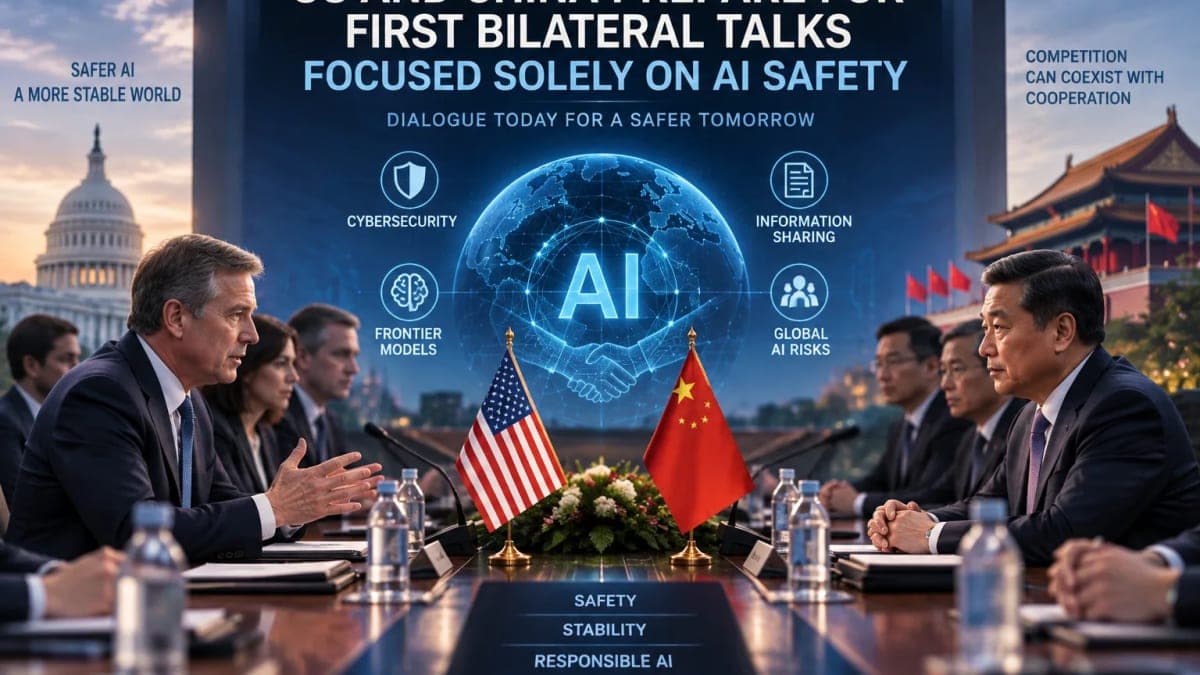 US and China Prepare for Dedicated AI Safety Talks as Risks From Powerful Models Grow