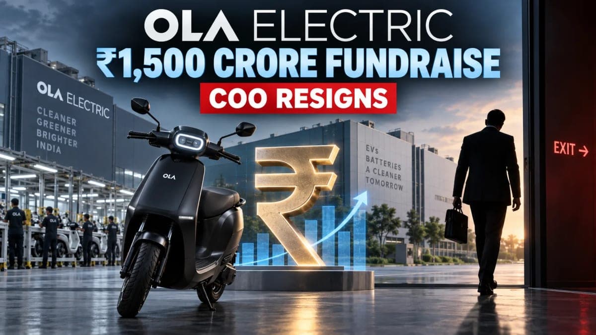 Ola Electric Clears Fresh ₹1,500 Crore Fundraise as COO Hyun Shik Park Steps Down