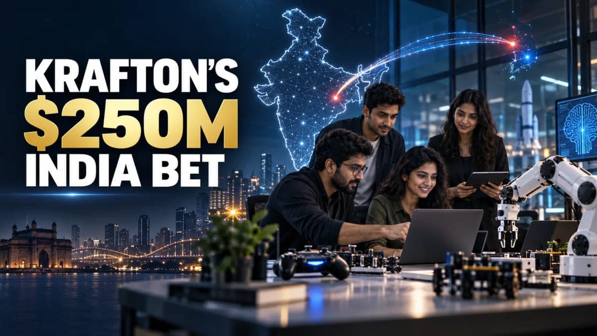 KRAFTON Pledges Another $250 Million for India, Expands Bet Beyond Gaming