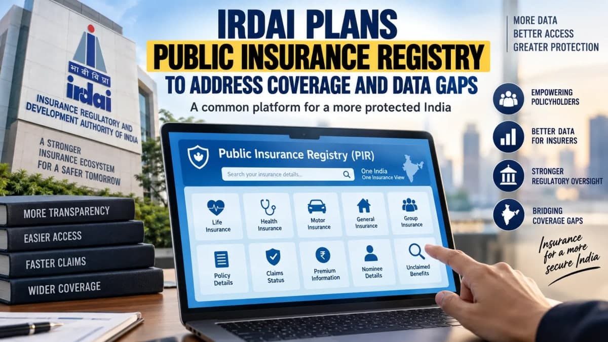IRDAI Plans Public Insurance Registry: What It Could Change for Policyholders and Insurers