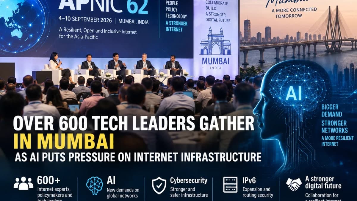 Over 600 Internet Experts Gather in Mumbai as AI Puts New Pressure on Global Networks
