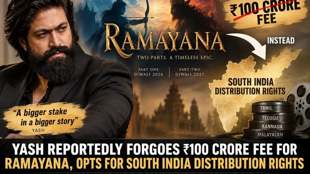Yash Reportedly Gives Up ₹100 Crore Ramayana Fee, Bets on South India Distribution Rights