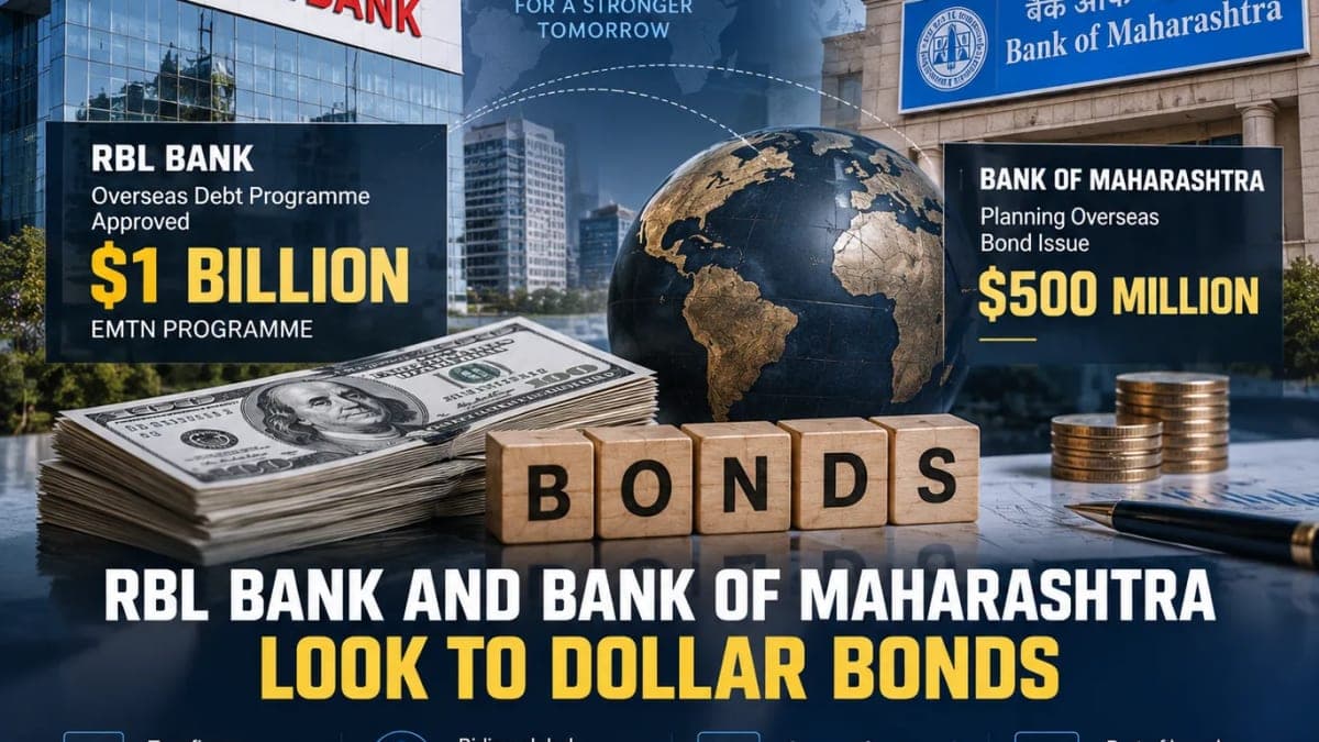 RBL Bank, Bank of Maharashtra Turn to Dollar Bonds After FCNR Funding Rush