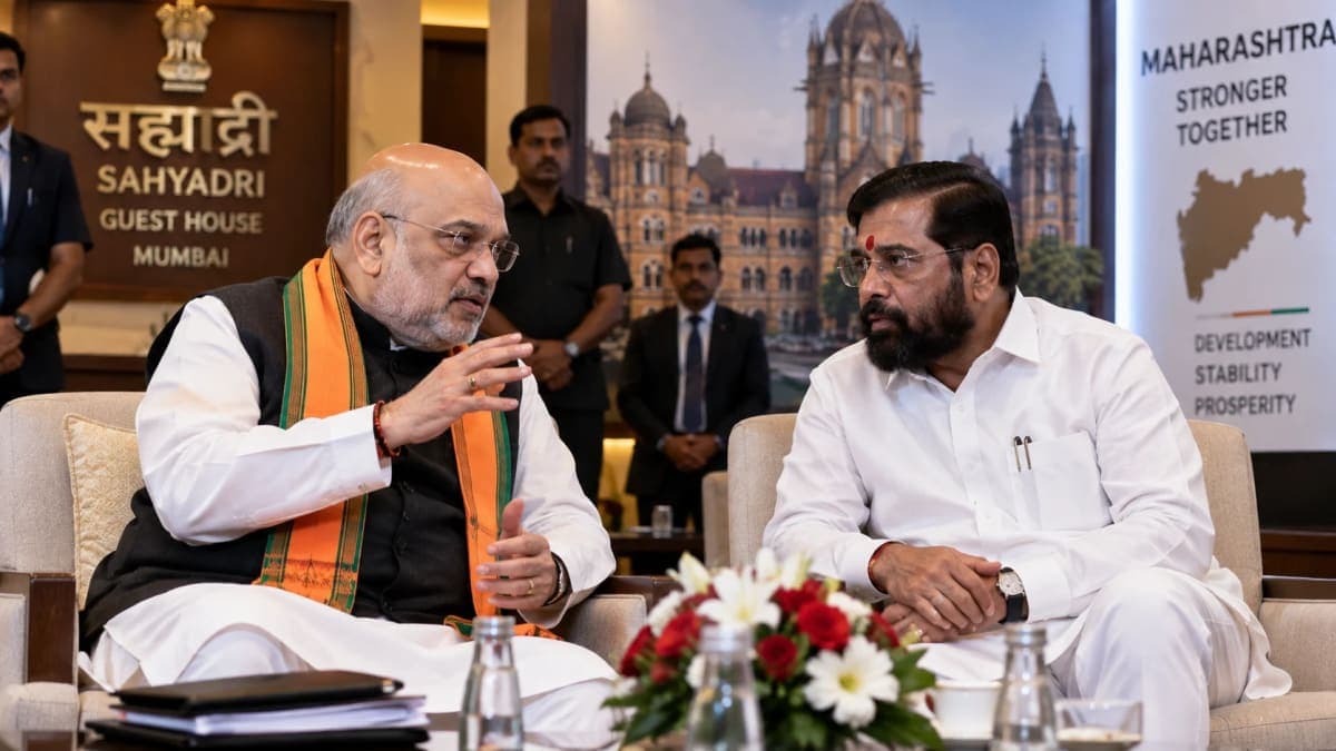 Amit Shah and Eknath Shinde Met Privately in Mumbai. Here’s Why the Meeting Matters