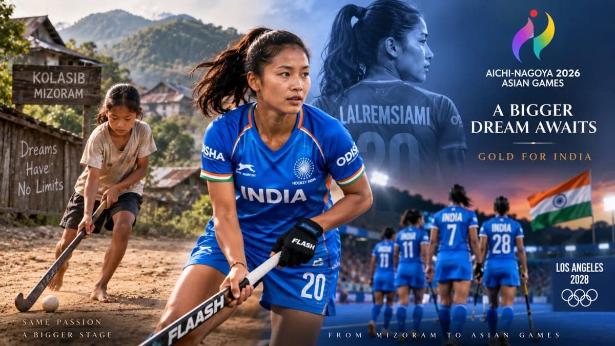 She Started Playing Hockey Barefoot in Mizoram. Now Lalremsiami Is Chasing a Gold India Has Waited 44 Years For