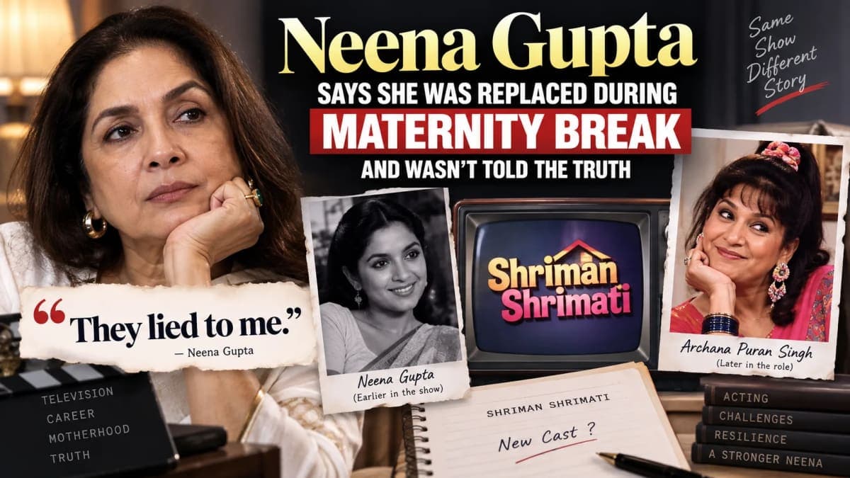 Neena Gupta Says She Lost a TV Role During Maternity Break: ‘They Lied to Me’