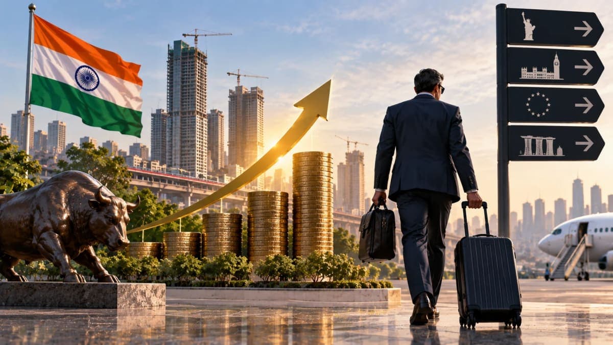 India Is Growing at 7.8% — So Why Are Foreign Investors Still Selling Stocks?