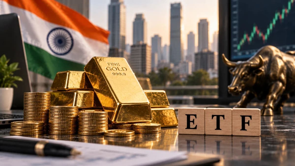 Gold ETF Inflows Jump 67% to ₹2,597 Crore — What’s Drawing Investors Back to Gold?