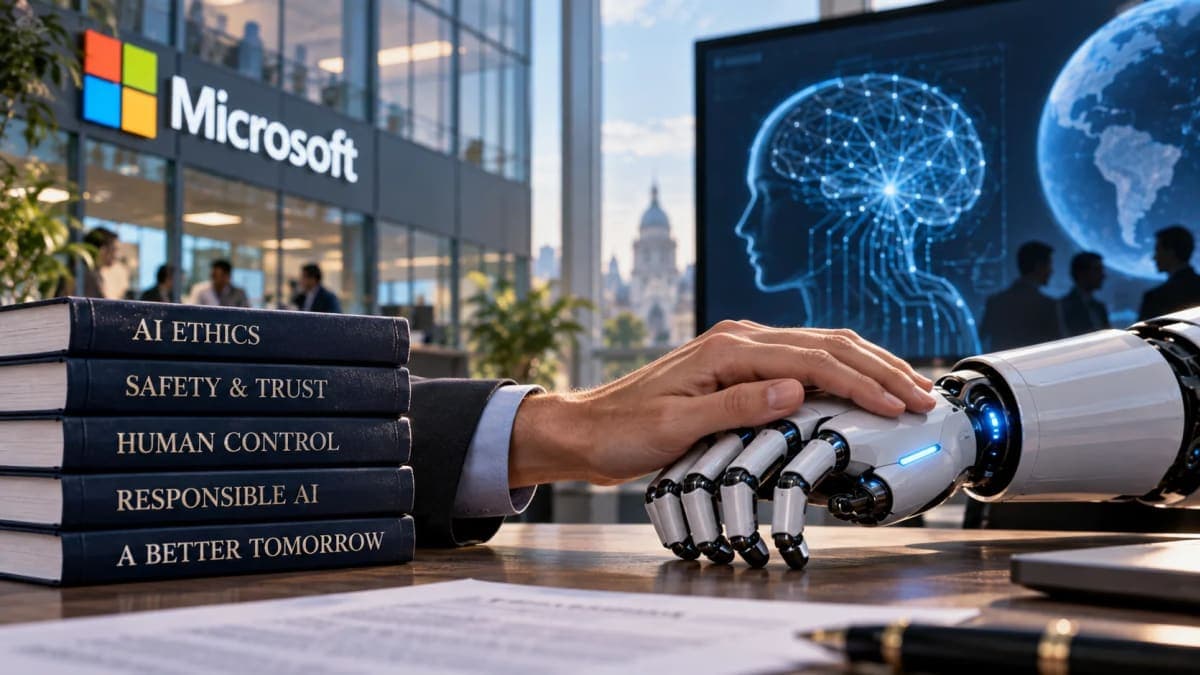Microsoft Just Published the Rules It Wants Its AI to Follow — Including When Humans Say “Stop”