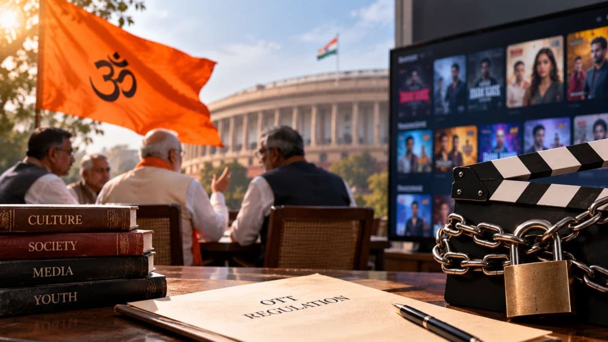 RSS Forms Panel Seeking Tighter OTT Curbs — But India Already Has Rules for Streaming Content