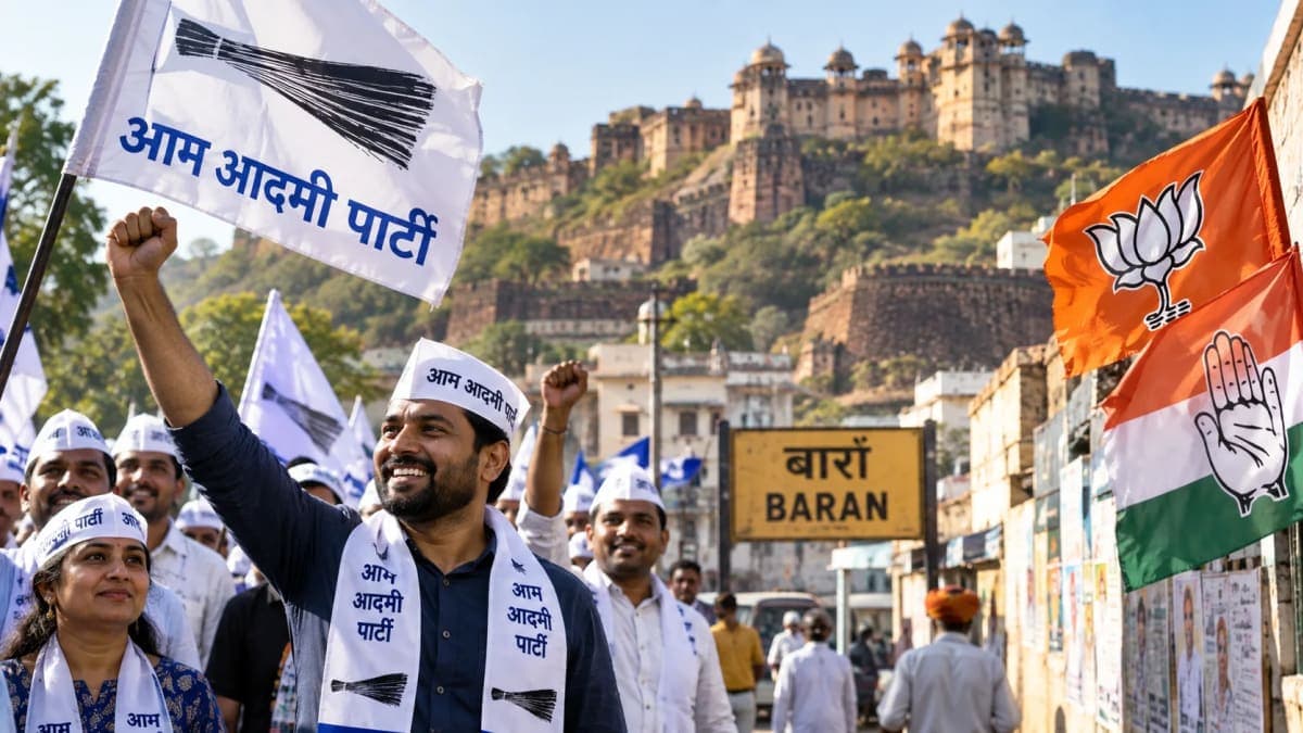 AAP Just Broke Rajasthan’s BJP-Congress Pattern in Baran — Here’s How It Won 31 of 60 Wards