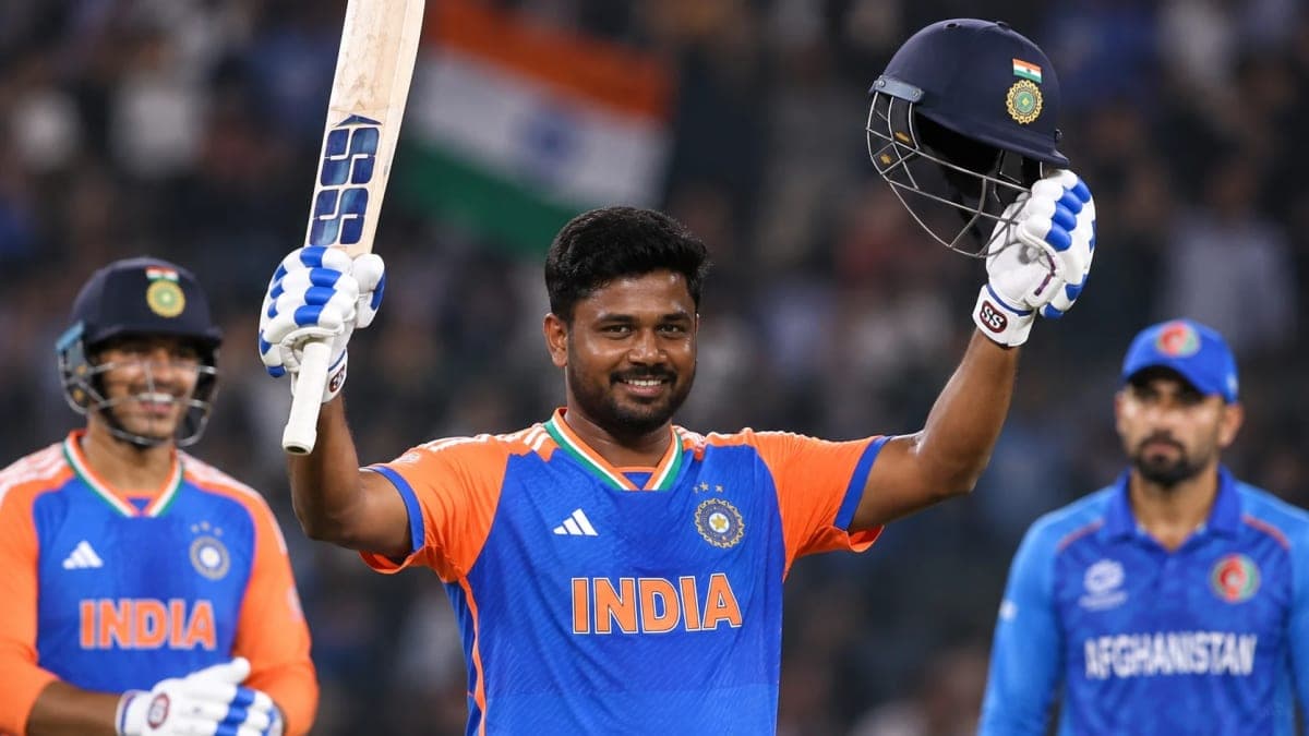 India Seal T20I Series Against Afghanistan as Sanju Samson Blasts 57 Off 22 Balls