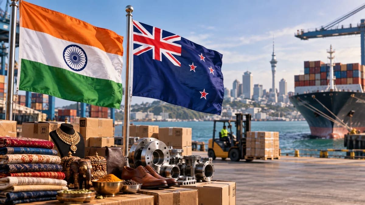 Indian Exporters to Get 100% Duty-Free Access to New Zealand: Which Sectors Could Gain Most?