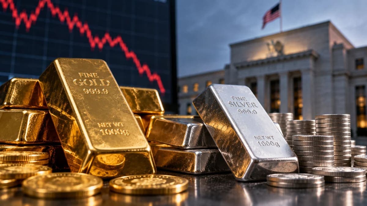 Gold, Silver Prices Fall Today After Fed Rate Hike: Check September 17 Rates in India