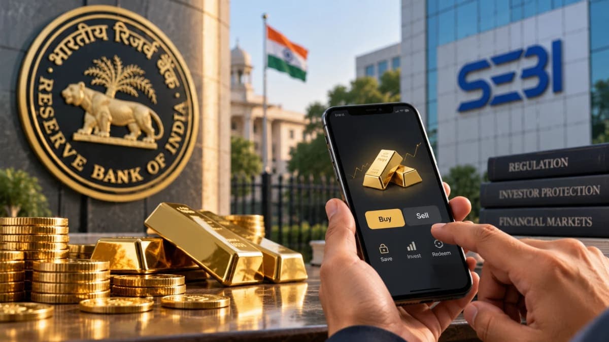 Digital Gold Rules May Change in India: RBI-SEBI Oversight and 100% Physical Backing Under Discussion