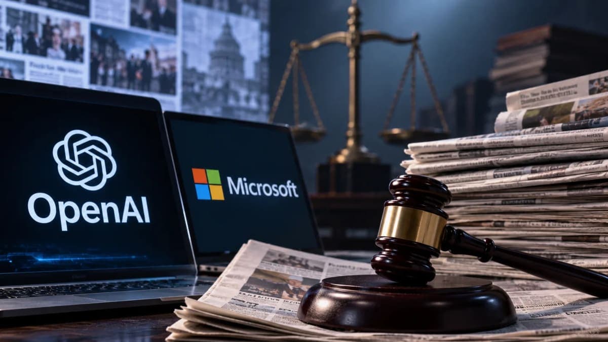 OpenAI and Microsoft Face Fresh Copyright Claims as 160 News Publications Join AI Fight