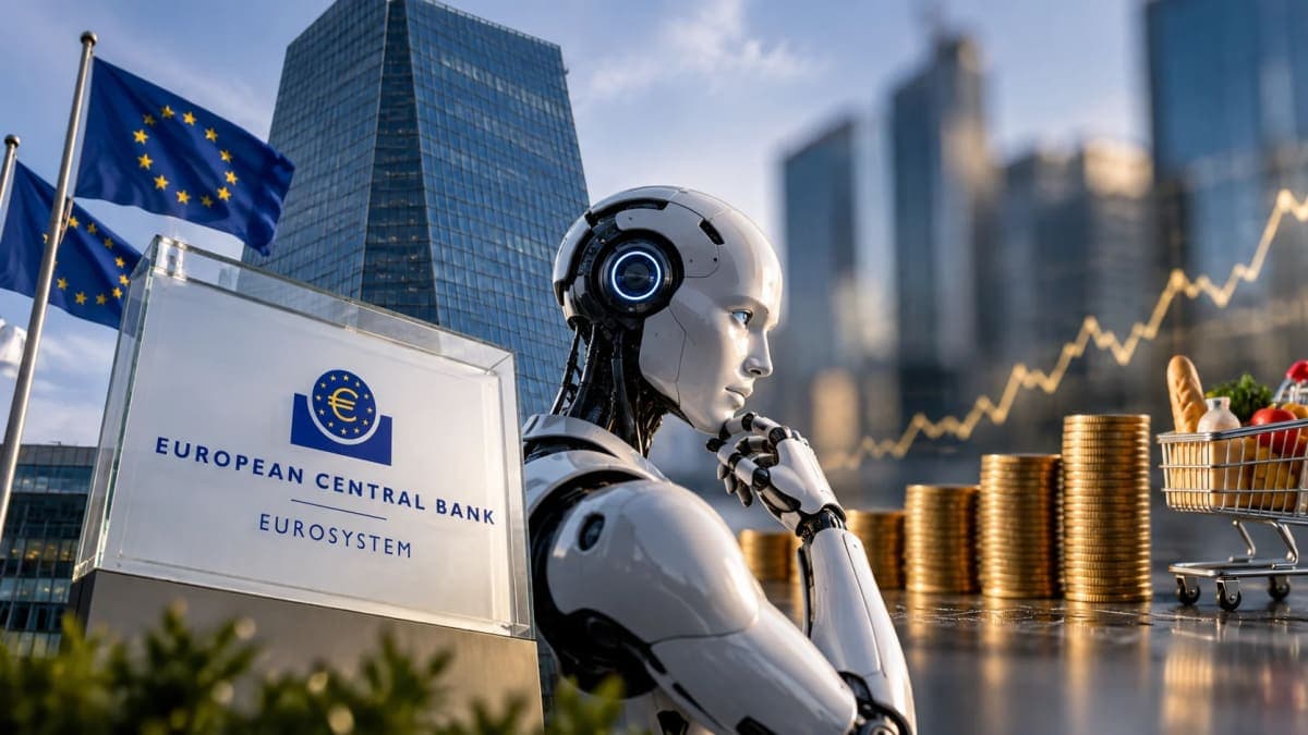 ECB Says AI Could Start Influencing Inflation — Here’s Why Who Benefits May Matter