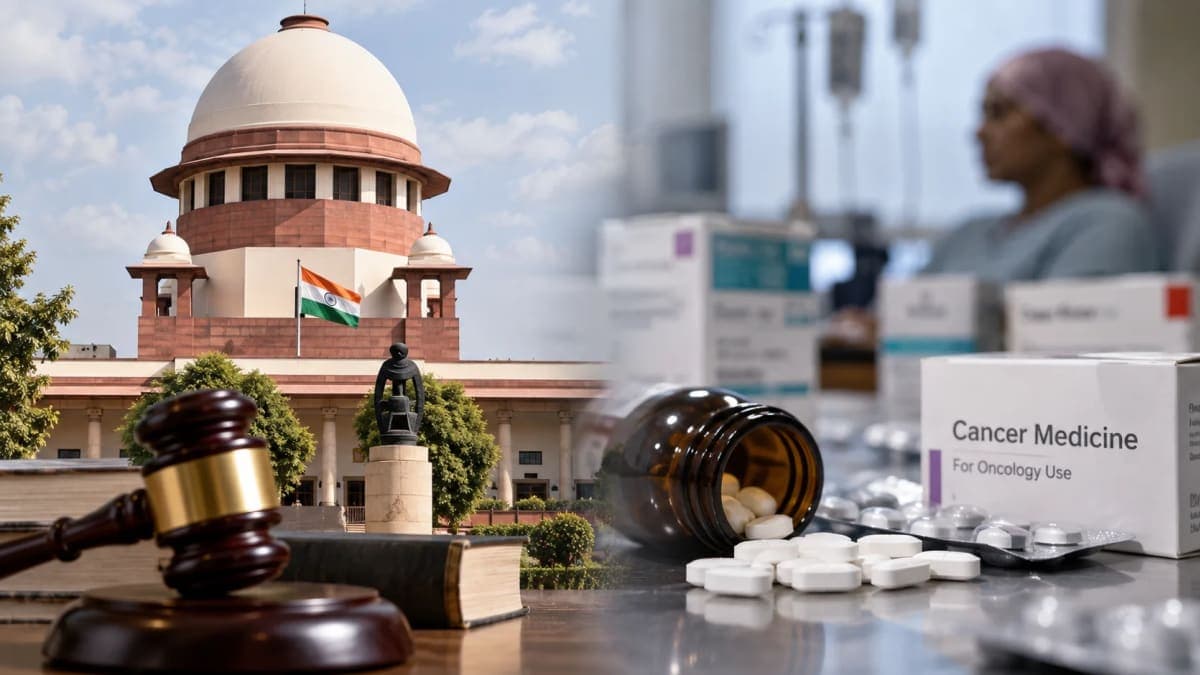 Supreme Court Questions 10-Fold Gap in Cancer Drug Pricing, Flags ₹2,700-to-₹27,000 MRP Disparity