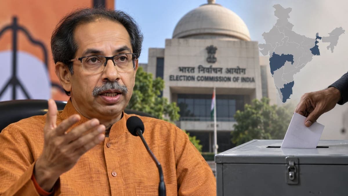 SIR Dissent Row: Uddhav Thackeray Calls for Repolls in Maharashtra, Bengal and Tamil Nadu Using Ballot Papers