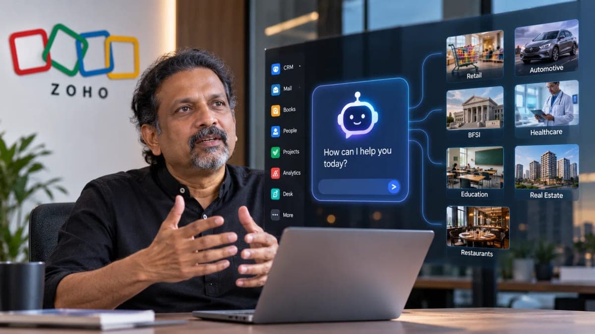 Zoho Launches Zia Chat, Expands Into Vertical SaaS With Seven Industry-Specific Apps