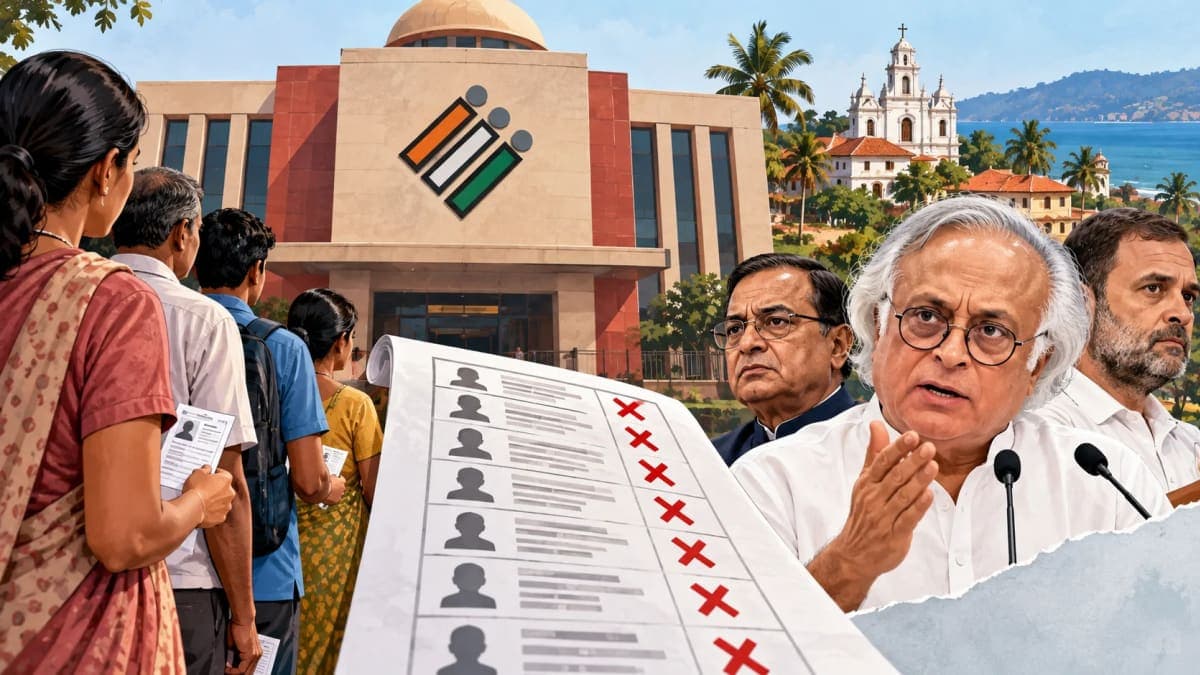 Opposition Targets Election Commission After Report Says 97 Eligible Goa Voters Were Left Off Final Roll