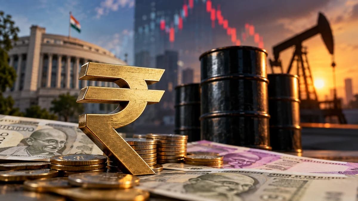 Indian Rupee Under Pressure as Oil and Global Bond Yields Stay Elevated