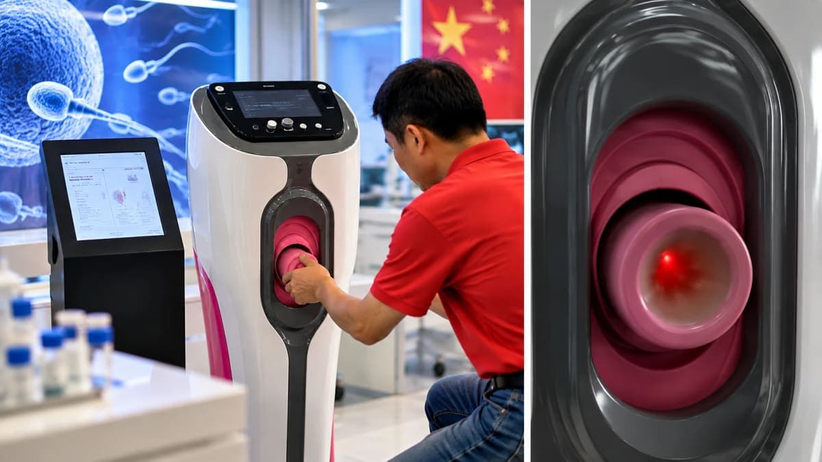China’s ‘Automatic Sperm Collector’ Is Going Viral Again — Here’s What the Machine Actually Does