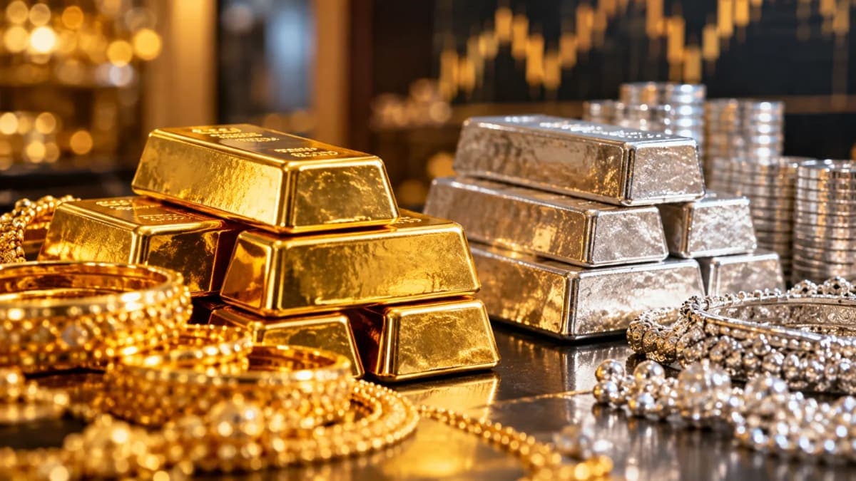 Gold and Silver Prices Today: Gold Near ₹1.52 Lakh per 10 Grams, Silver Above ₹2.32 Lakh per Kg