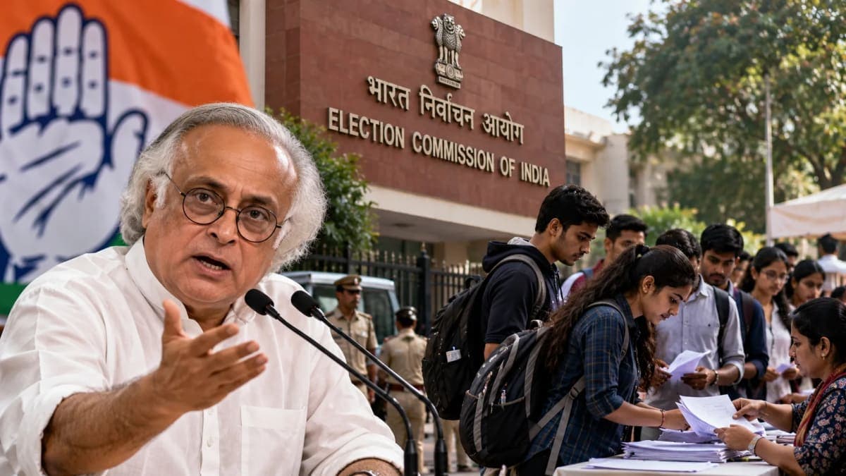 Congress Steps Up Attack on EC Over Gen Z Voter Enrolment, Calls Delhi Special Camps a ‘Panic Reaction’