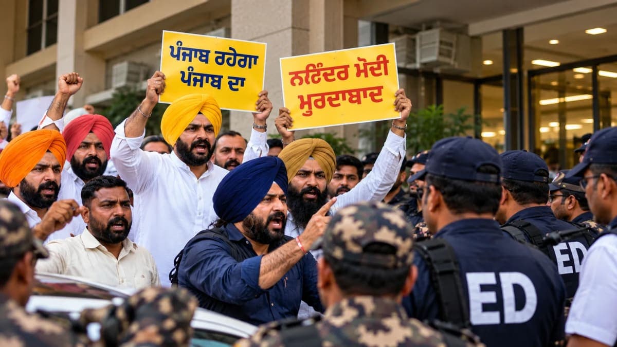 How AAP-vs-Centre Row Flared Up Over ED Action in Mohali: Inside the GMADA Raids and ₹10,000-Crore Allegation