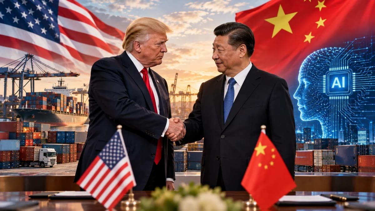 US, China Agree on Tariff Relief for $30 Billion of Goods Each Way, Launch AI Dialogue After Trump-Xi Talks