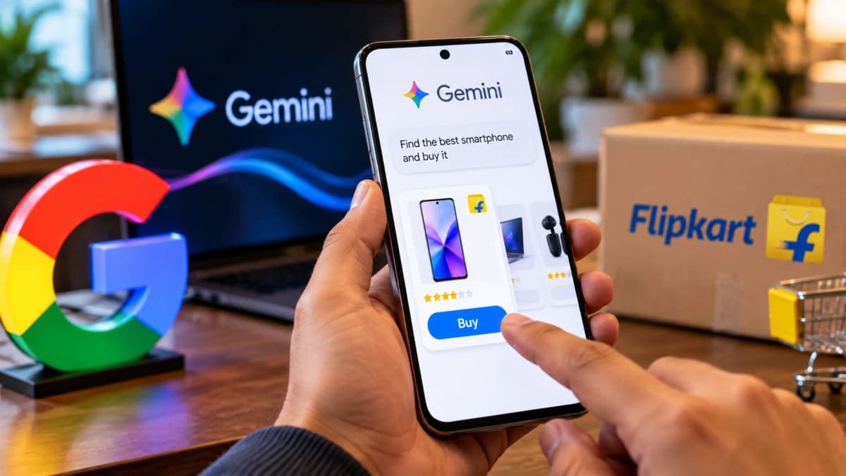 Google Tests Flipkart Purchases Through Gemini and AI Mode in India