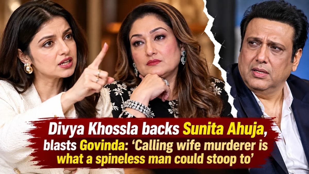 Divya Khossla Backs Sunita Ahuja, Criticises Govinda Amid Marriage Controversy: ‘Calling Wife a Murderer’ Remark Sparks Fresh Debate