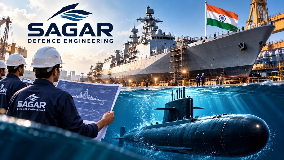 Sagar Defence Engineering Gets Licence to Build Military Surface and Underwater Vessels