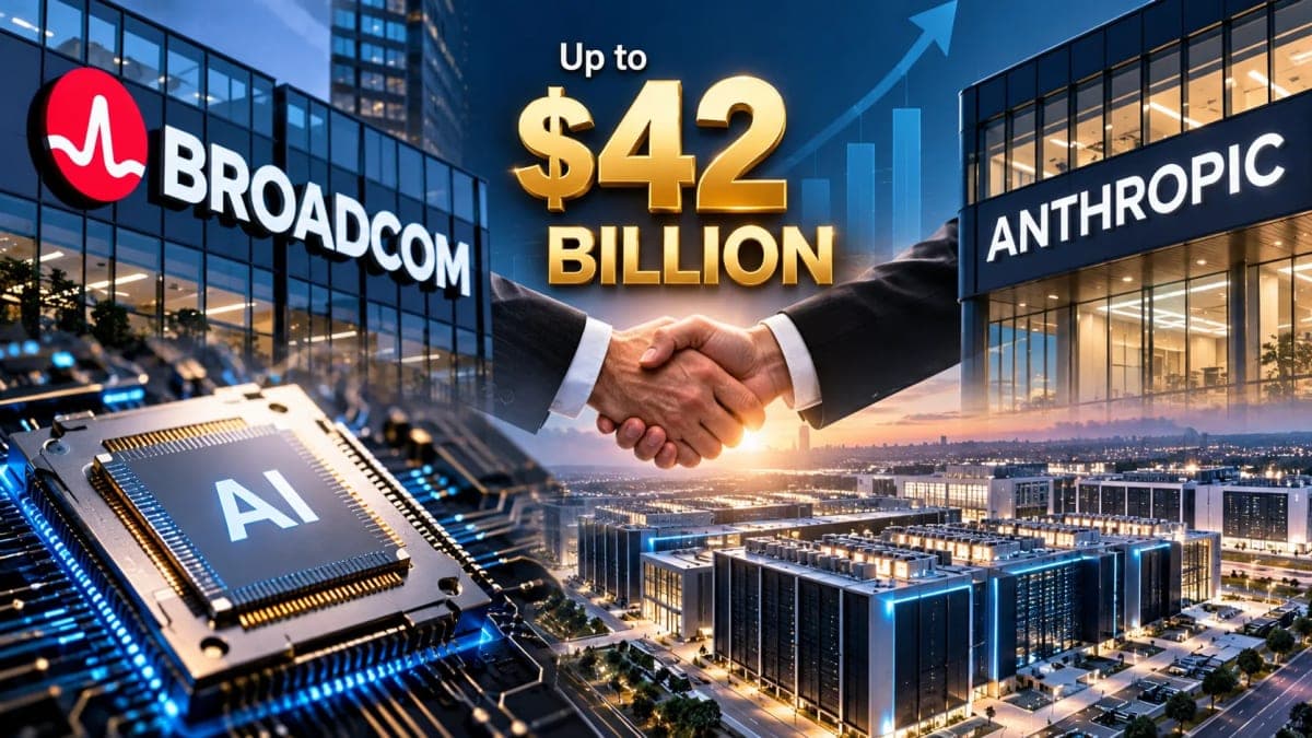 Broadcom Could Lend Anthropic Up to $42 Billion as AI Infrastructure Spending Accelerates