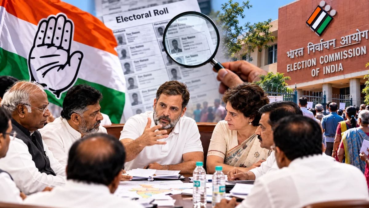 Congress to Consult State Units as SIR Electoral Roll Controversy Intensifies