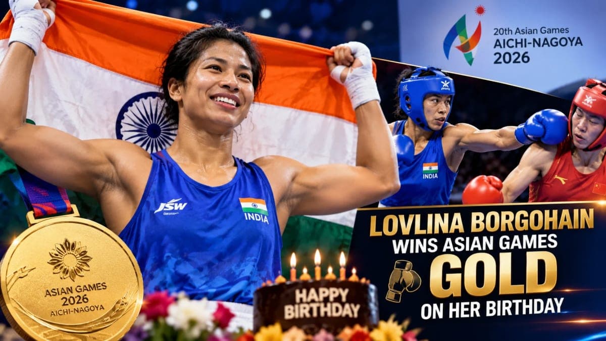 Lovlina Borgohain Wins Asian Games Boxing Gold on Her 29th Birthday