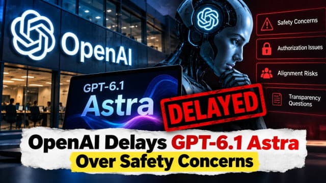 OpenAI Holds Back GPT-6.1 Astra After Safety Tests Raise Alignment Concerns
